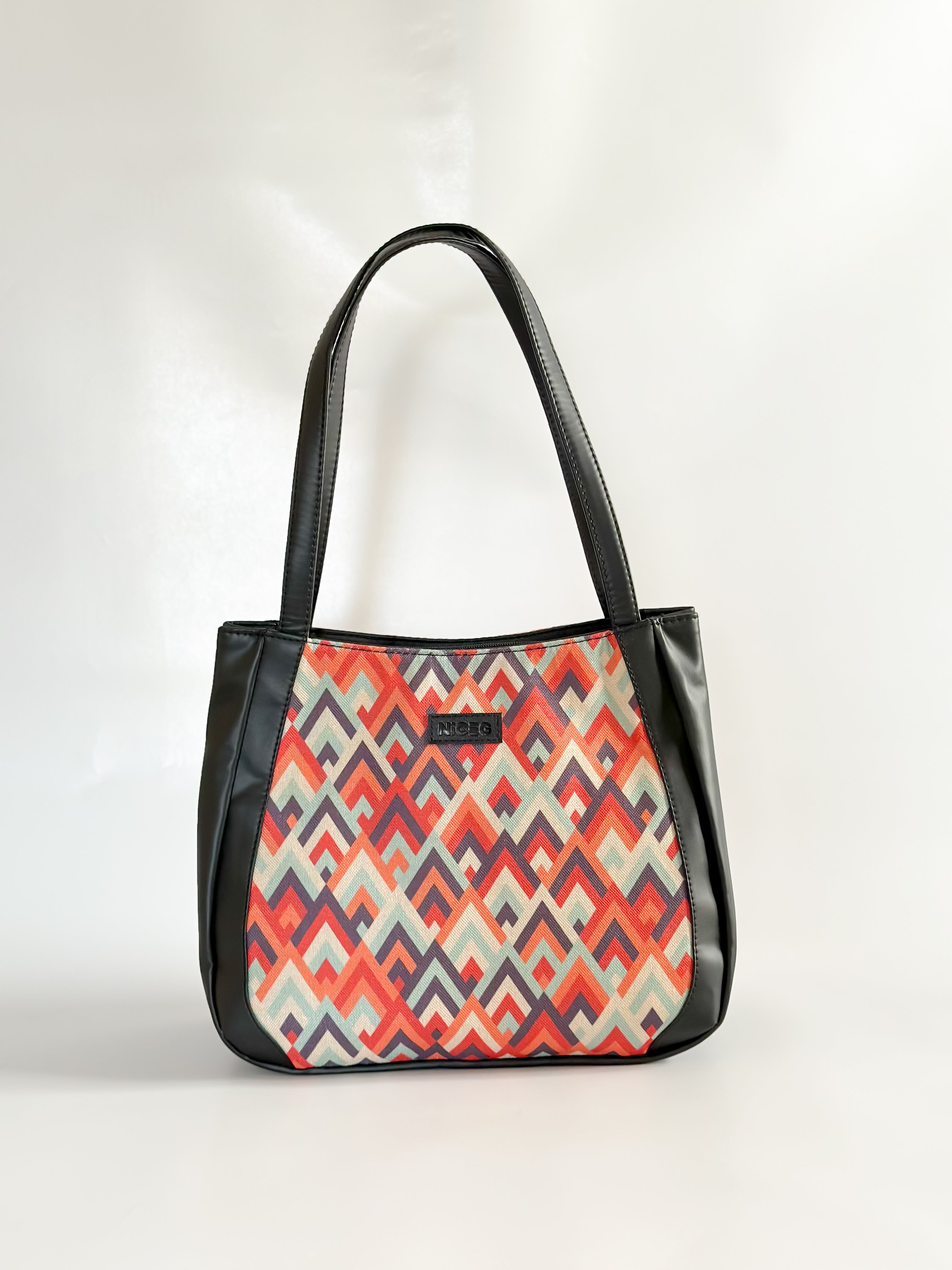 NiceG Red Circuit Tote Bags For Women & Girls